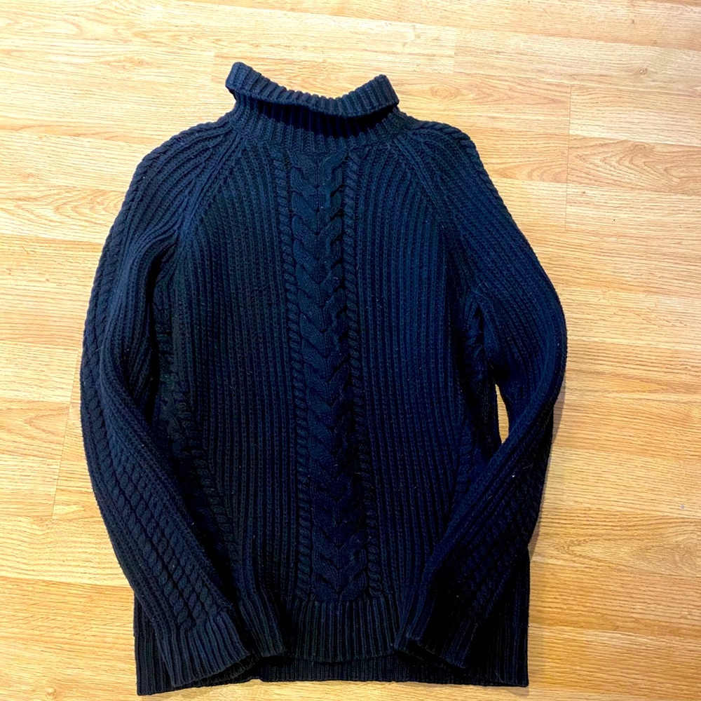 Lulu Black Turtleneck